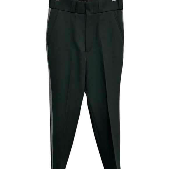 Vintage Hercules Mens Green Polyester Side Stripe Details Pants Sz 28 NWT - Picture 1 of 9